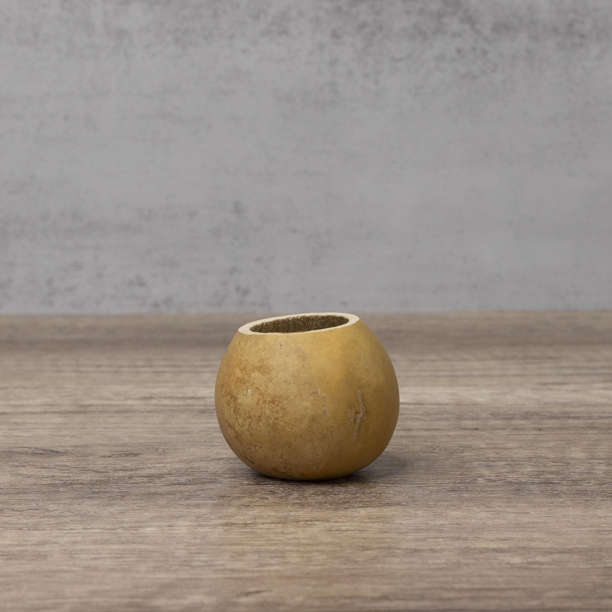 Dried 2" Straight Cut Gourd Bowl