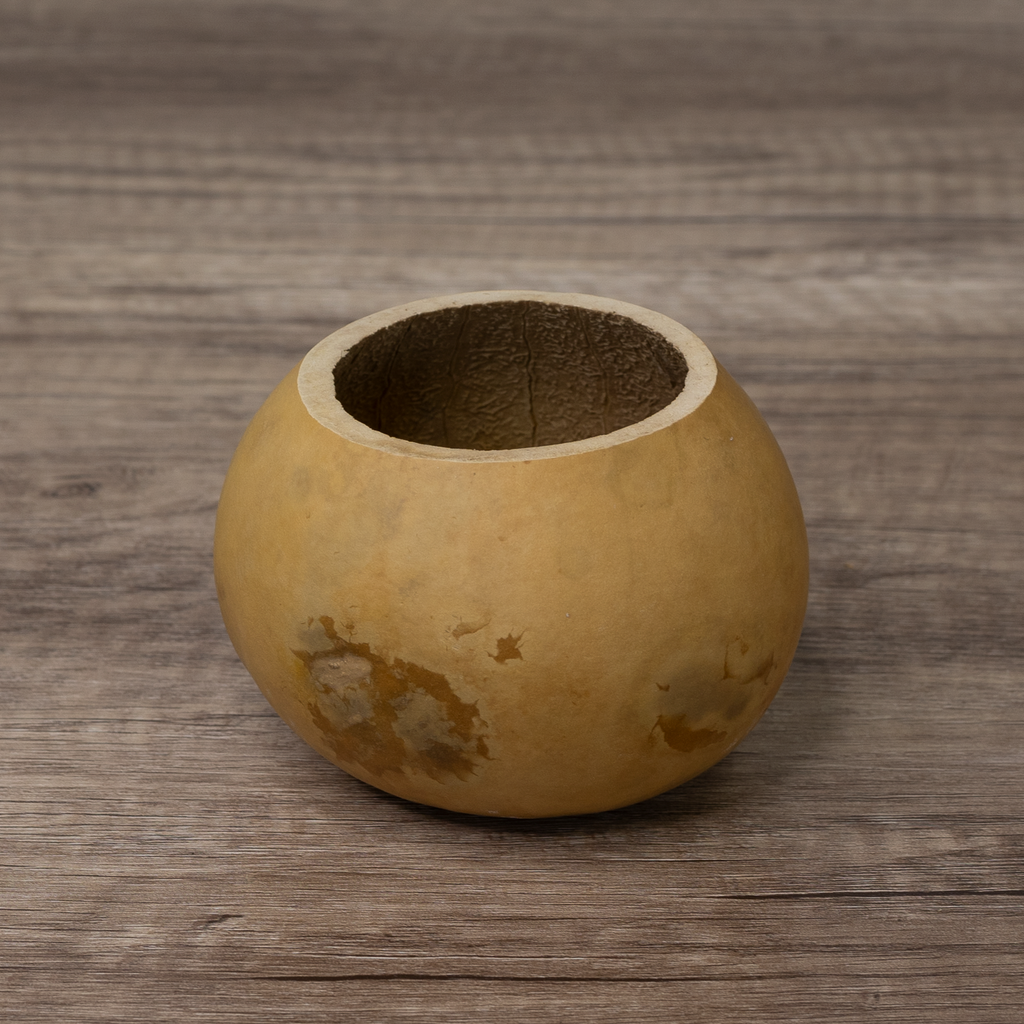 Dried 4" Straight Cut Gourd Bowl