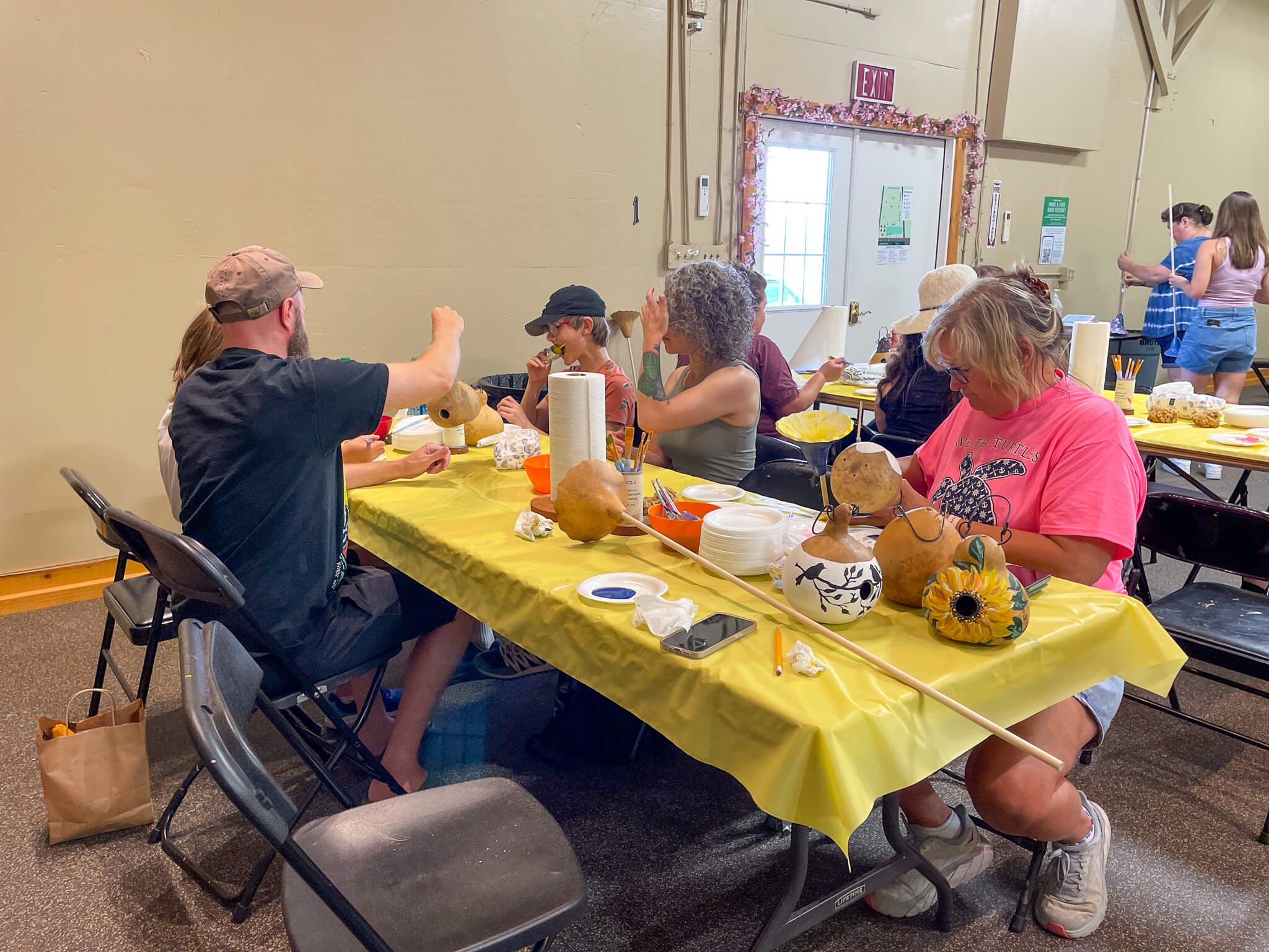 Paint Your Own Gourd Birdhouse Class at Summer Celebration at Meadowbrooke Gourds