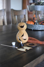 Unfinished Bat craft kit at Meadowbrooke Gourds