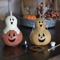 Finished and unfinished Casper Jack craft kit at Meadowbrooke Gourds
