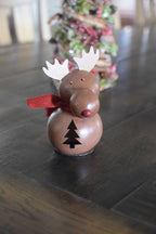 Moose Craft Kit Finished at Meadowbrooke Gourds. 