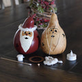 Santa Craft Kit Finished and Unfinished at Meadowbrooke Gourds. 