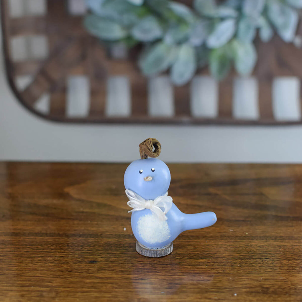 Little blue birdie gourd at Meadowbrooke Gourds