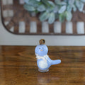 Little blue birdie gourd at Meadowbrooke Gourds