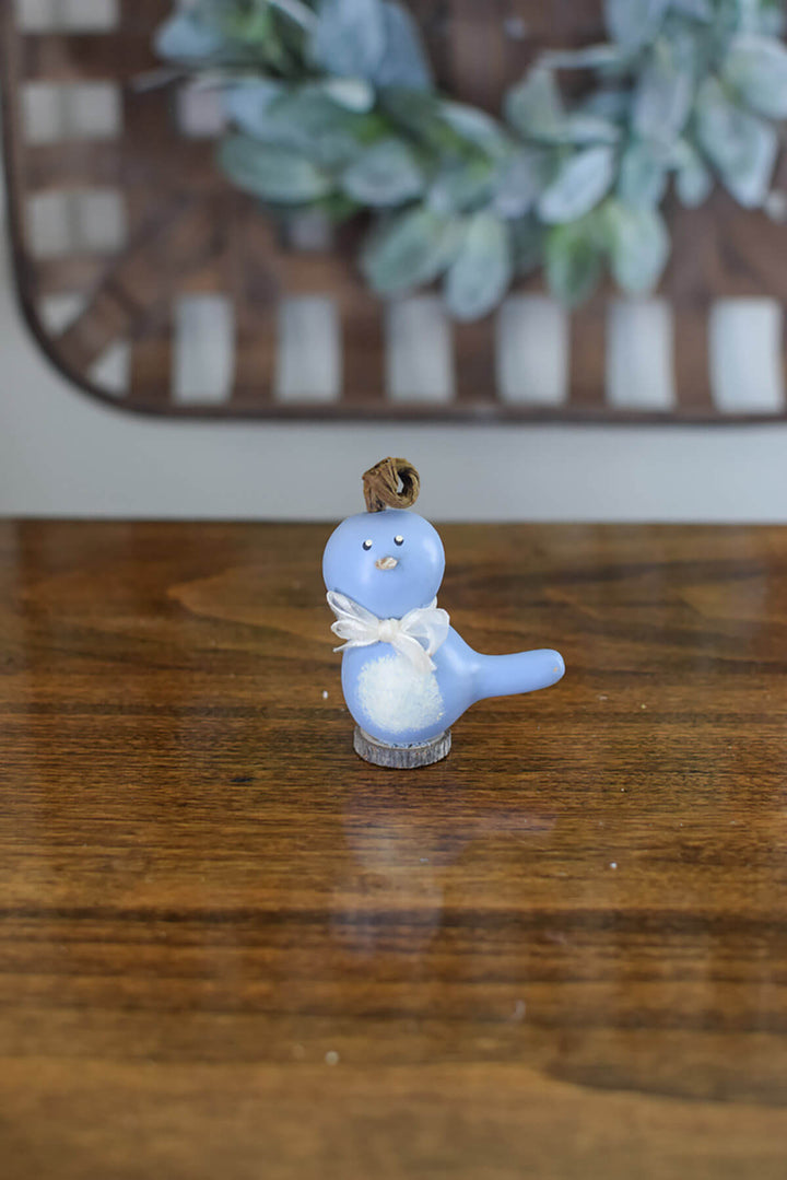 Little blue birdie gourd at Meadowbrooke Gourds