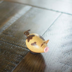 Little Peaches the pig gourd at Meadowbrooke Gourds