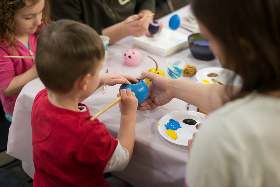 Painting Class at Meadowbrooke Gourds. 