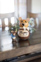 Mama Bear Craft Kit gourd at Meadowbrooke Gourds. 