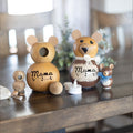 Mama Bear Craft Kit gourd at Meadowbrooke Gourds. 