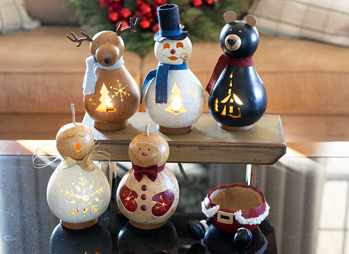 Medium Winter Create Your Own Samples at Meadowbrooke Gourds. 