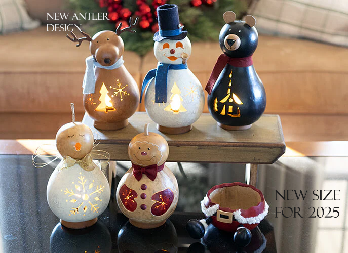 Winter Create Your Own Medium Size at Meadowbrooke Gourds. 