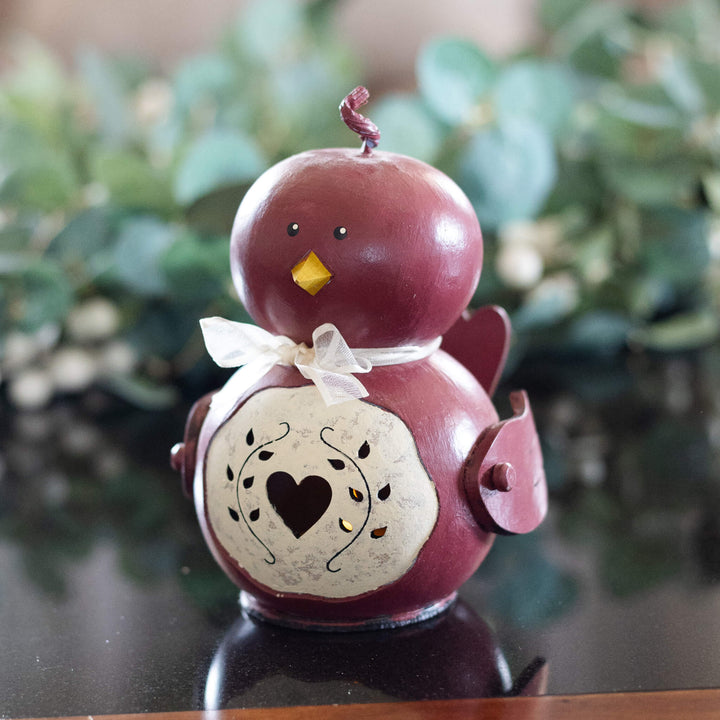 Red bird gourd design for Mother's Day from Meadowbrooke Gourds