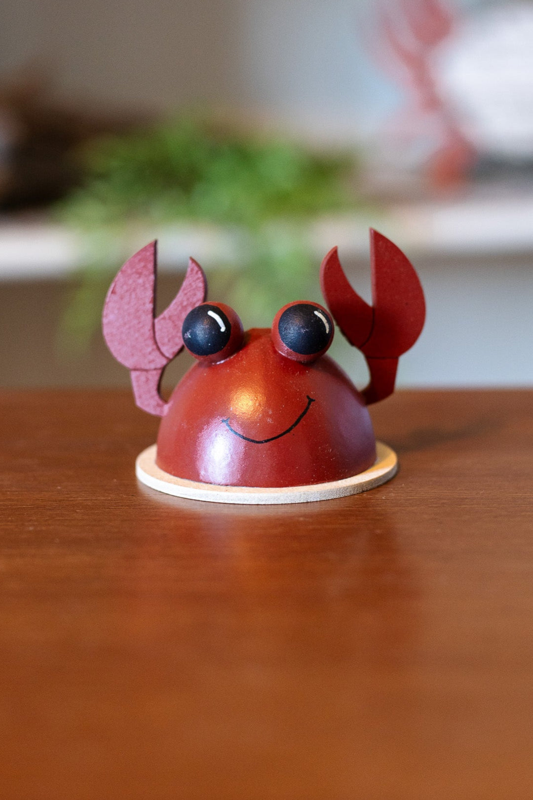Clifford Crab Coastal Gourd design by Meadowbrooke Gourds