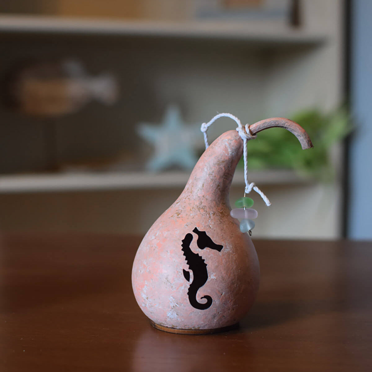 Tiny Sea horse gourd at Meadowbrooke Gourds