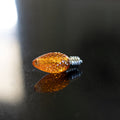 Orange LED Light Bulb at Meadowbrooke Gourds. 