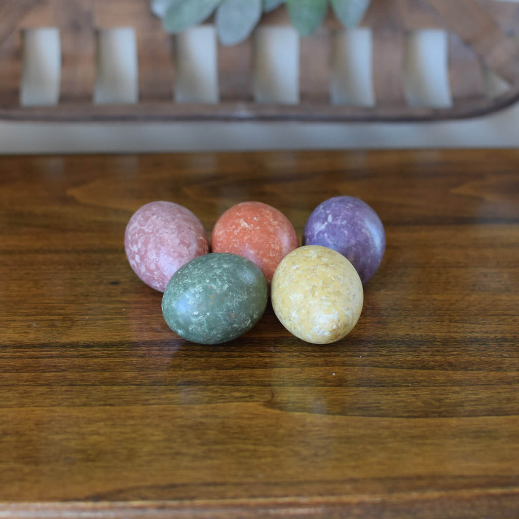 Spring Easter Egg Gourds at Meadowbrooke Gourds. 