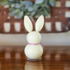 Tiny Poppy Gourd Bunny - Back View at Meadowbrooke Gourds. 