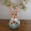 Miniature green Willow the bunny gourd at Meadowbrooke Gourds