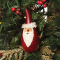 Santa Ornament Gourd at Meadowbrooke Goruds. 