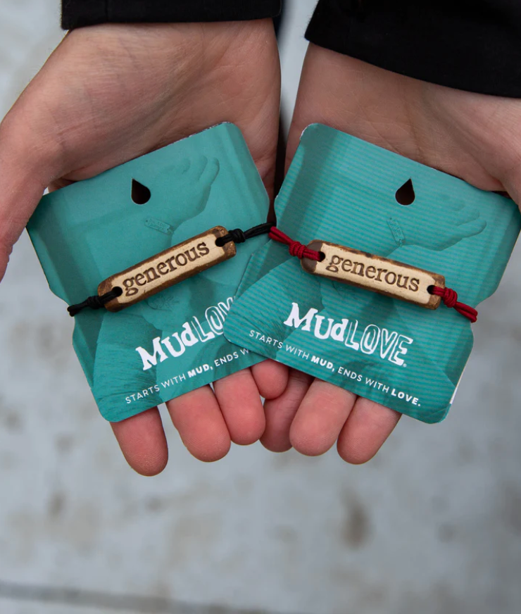Mud Love bracelets