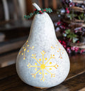 Snowflake Silhouette Gourd at Meadowbrooke Gourds. 