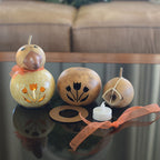 Spring duck gourd craft kit finished and unfinished at Meadowbrooke Gourds
