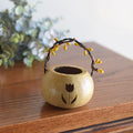 Small tulip gourd basket at Meadowbrooke Gourds