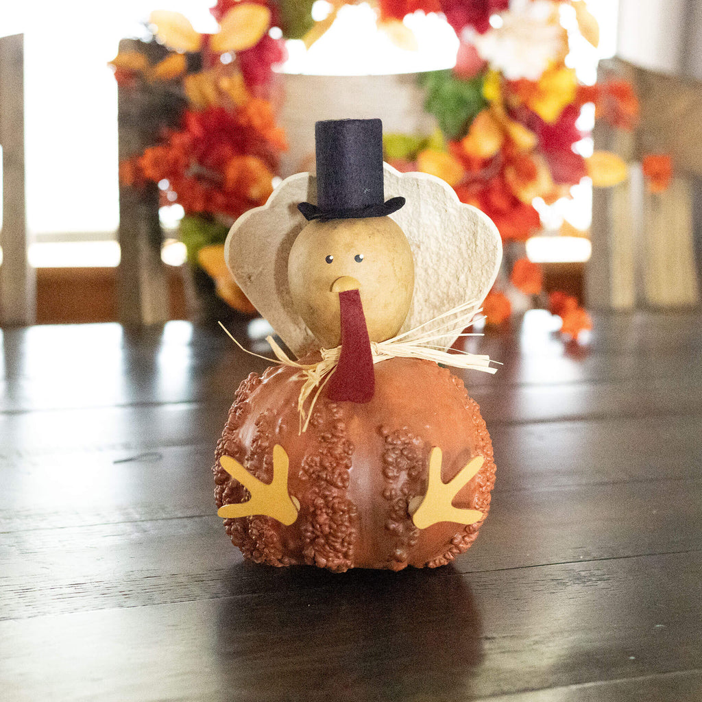 Turkey Craft Kit Gourd at Meadowbrooke Gourds. 