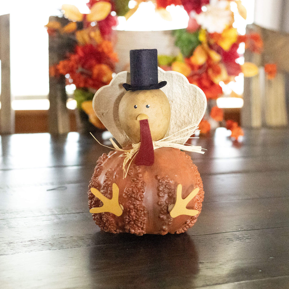 Turkey Craft Kit Gourd at Meadowbrooke Gourds. 