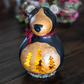 Brooks Large Lit Bear Gourd at Meadowbrooke Gourds. 