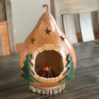 Campfire Gourd at Meadowbrooke Gourds. 