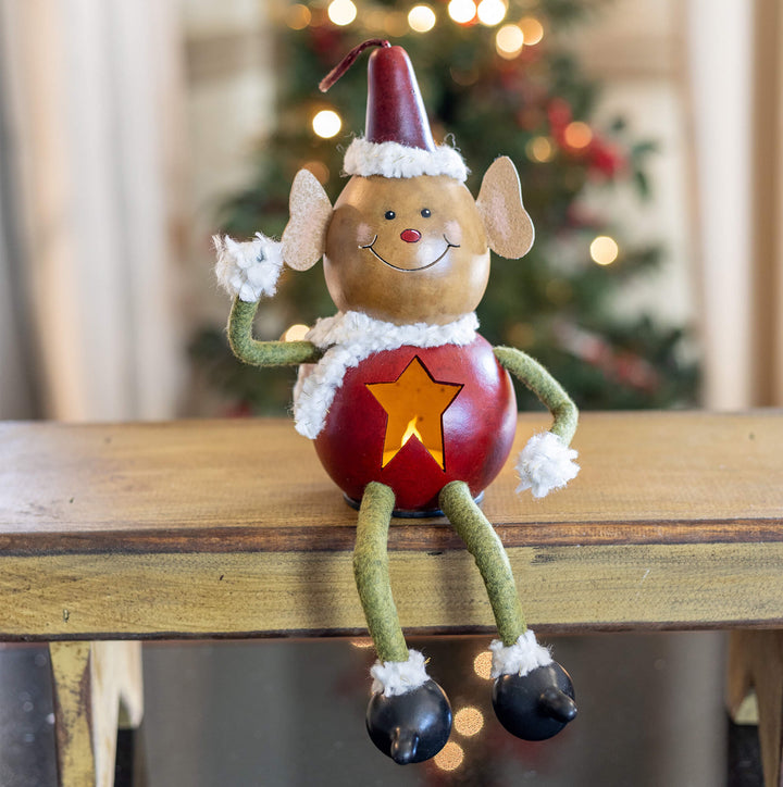 Eli the Elf Gourd at Meadowbrooke Gourds. 