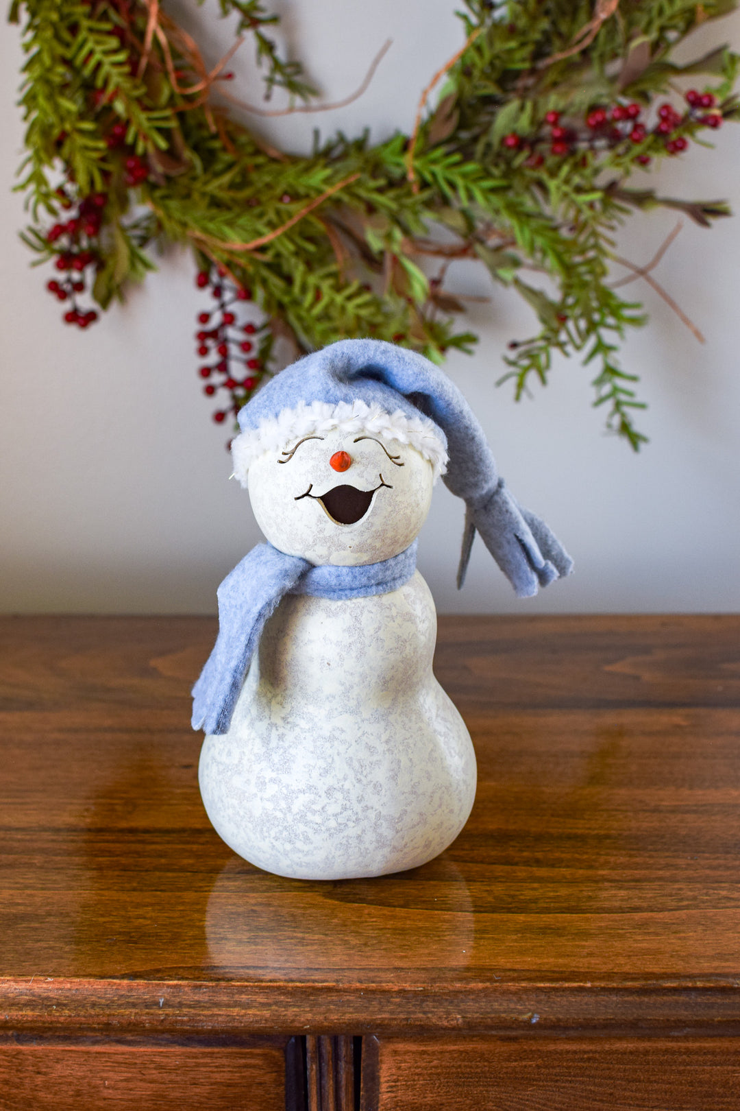 Frostworth Snow Lady Gourd at Meadowbrooke Gourds. 