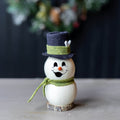 Meadowbrooke Tiny Snowman Gourd at Meadowbrooke Gourds. 