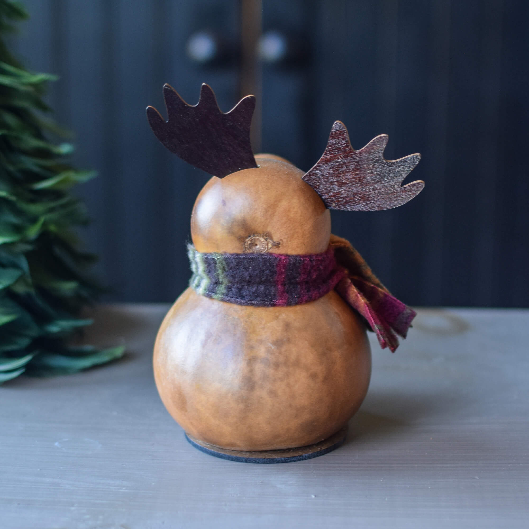 Miles - Miniature Moose outdoors animals Wildlife Winter Gourd
