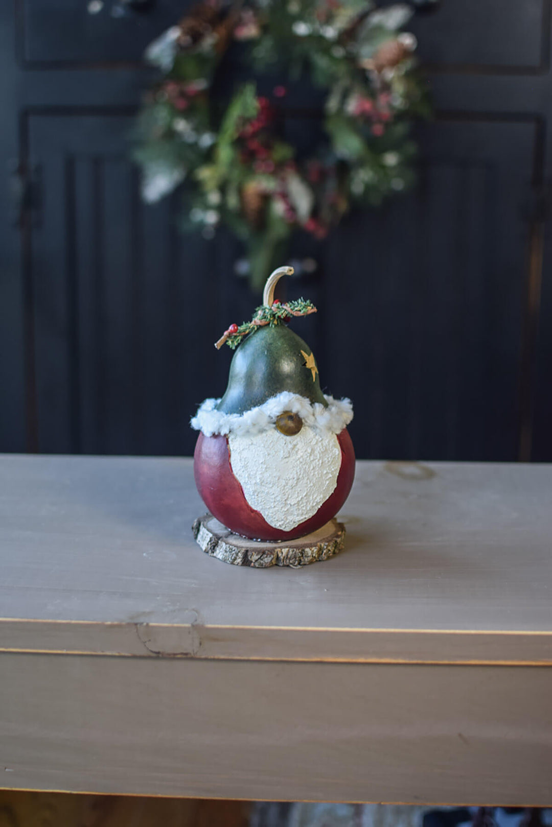 Noble Gnome Gourd at Meadowbrooke Gourds. 