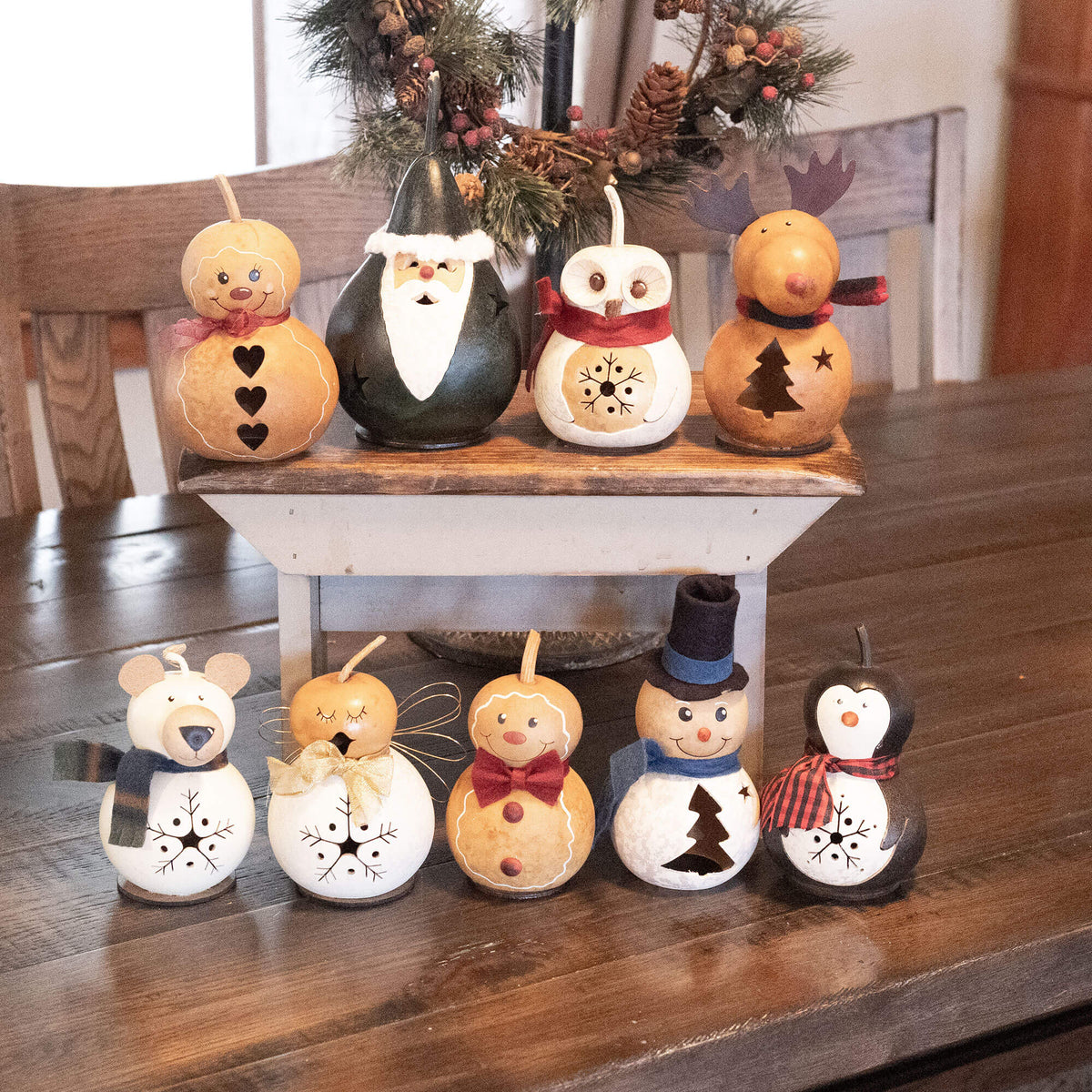Winter CYO 2026 small gourd design options.