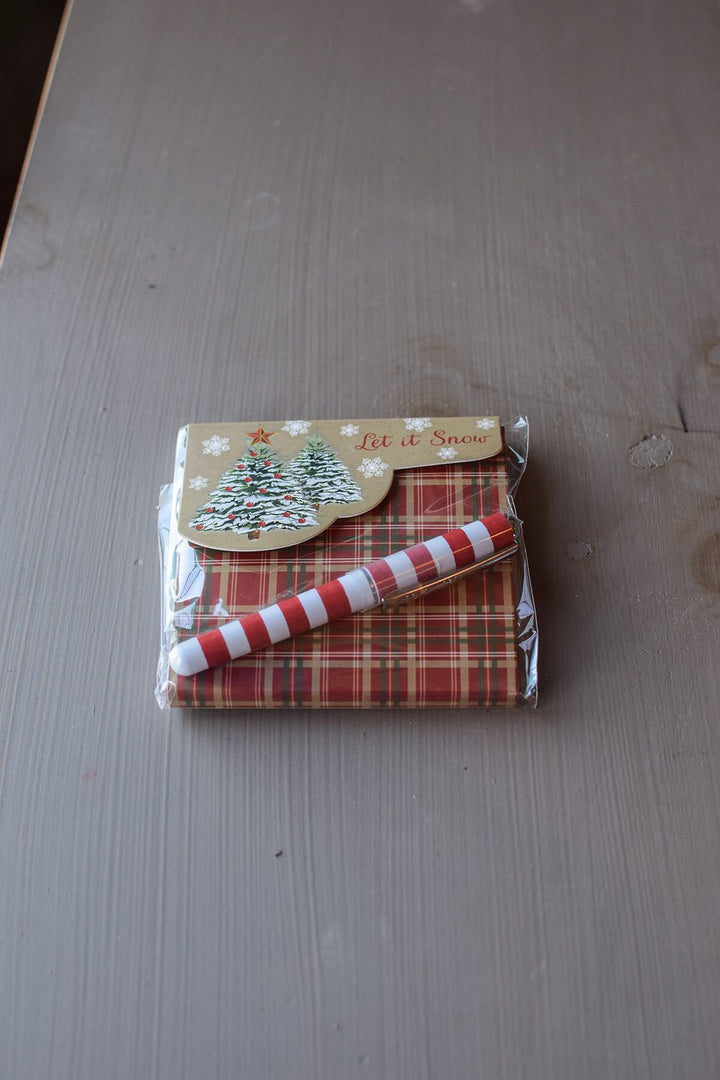 Small winter notepad