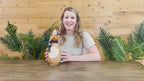 Dash Reindeer Gourd Product Video at Meadowbrooke Gourds. 