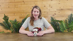 Everleigh snow girl video at Meadowbrooke Gourds