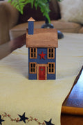Four window wooden house