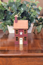 Four window wooden house