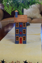 Six window wooden house
