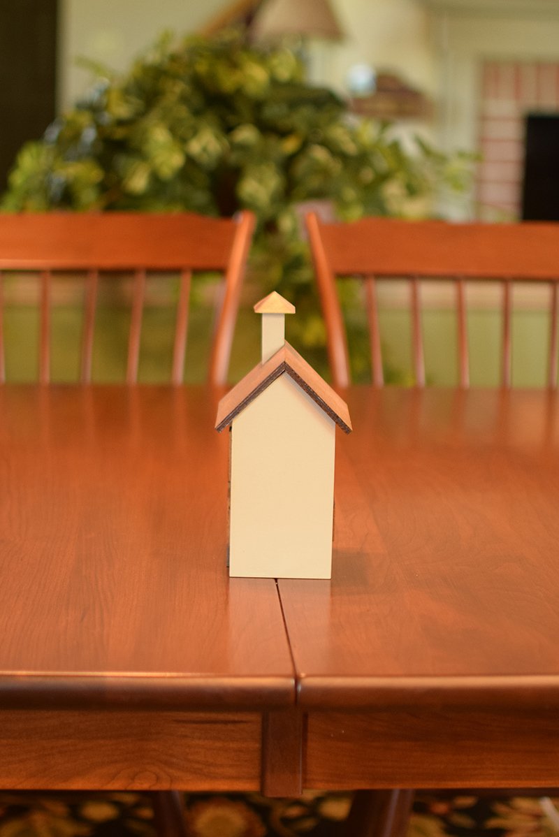 Right Side of wooden house