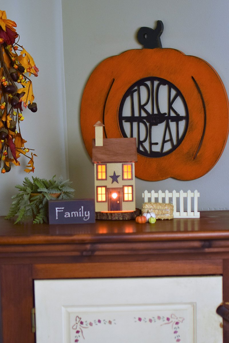 House Lit with Electric Light
