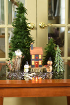 House Lit with Electric Light