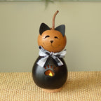 Cole the gourd cat at Meadowbrooke Gourds