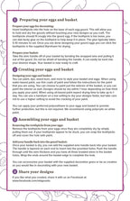 Egg and basket gourd kit instructions