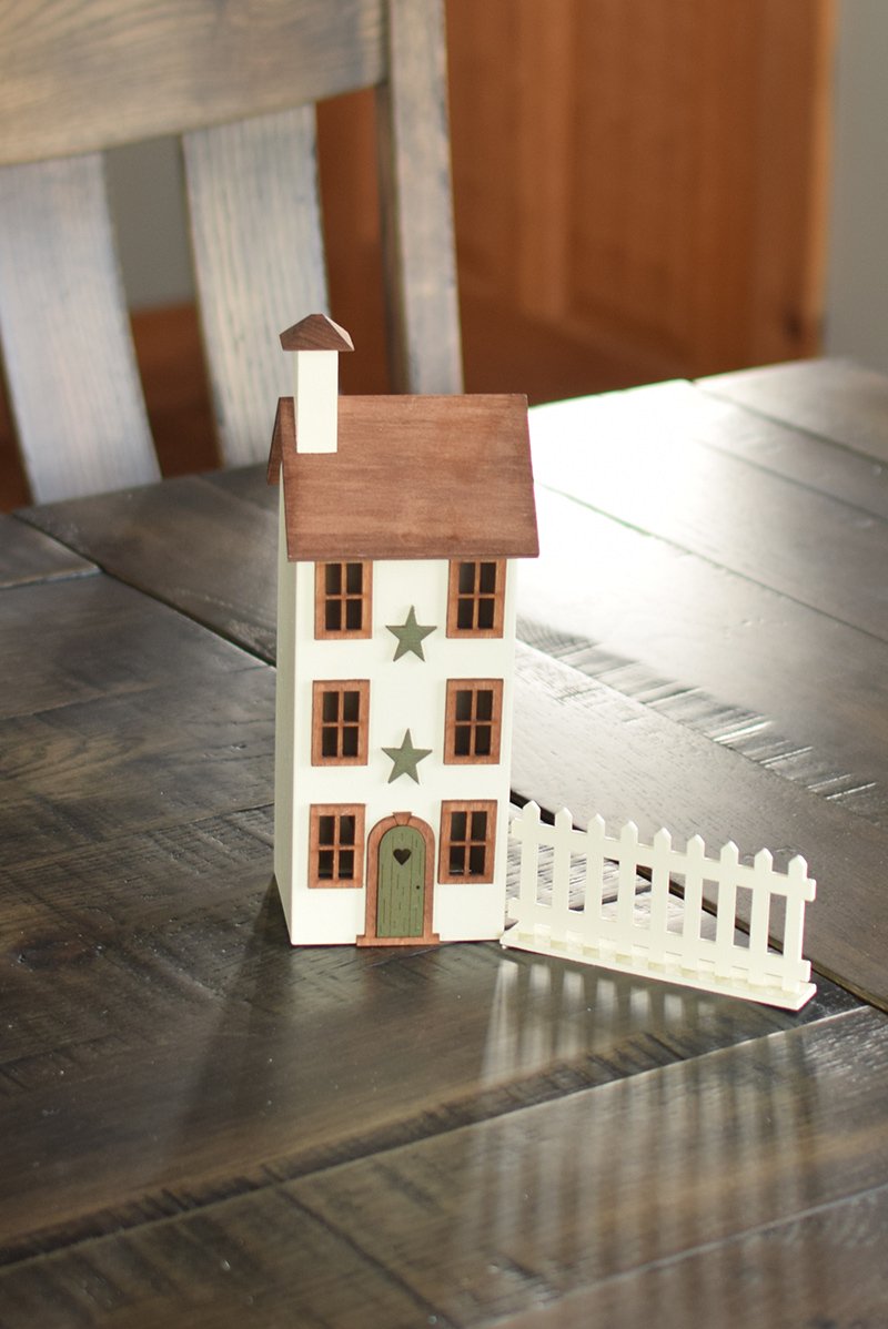 Village Luminary Craft Kit - 6 Window House